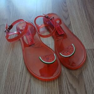 Katy Perry Women's Red Watermelon Sandals